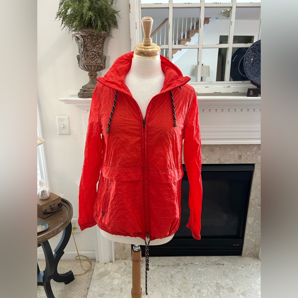 Free People Orange Parachute Windbreaker - Picture 2 of 10